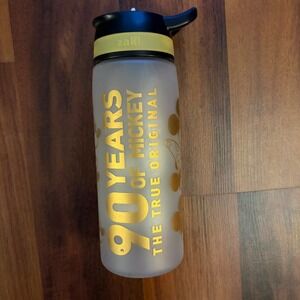 Zak Designs 90 Years of Mickey Mouse True Original Frosted Water Bottle NO STRAW